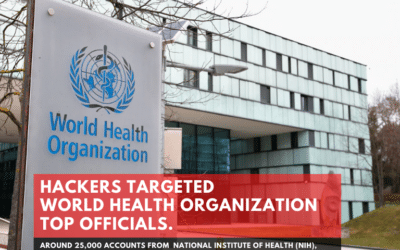 Hackers targeted World Health Organization top Officials.